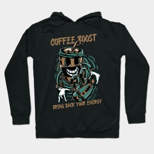 Coffee boost bring back your energy Hoodie